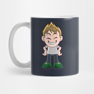 happy cute boy Mug